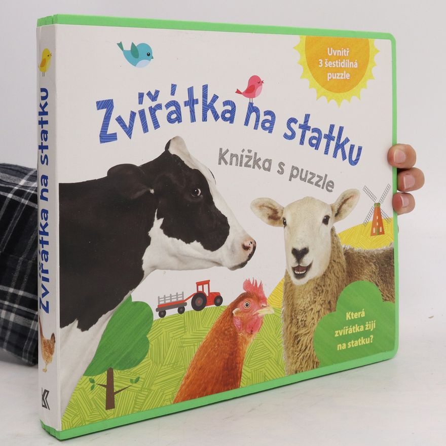 Autorenkollektiv Zvířátka na statku – knížka s puzzle