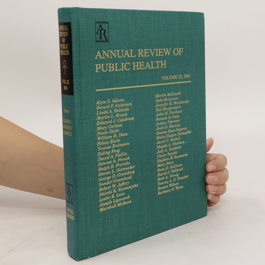Autorenkollektiv Annual Review of Public Health Vol. 22/2001