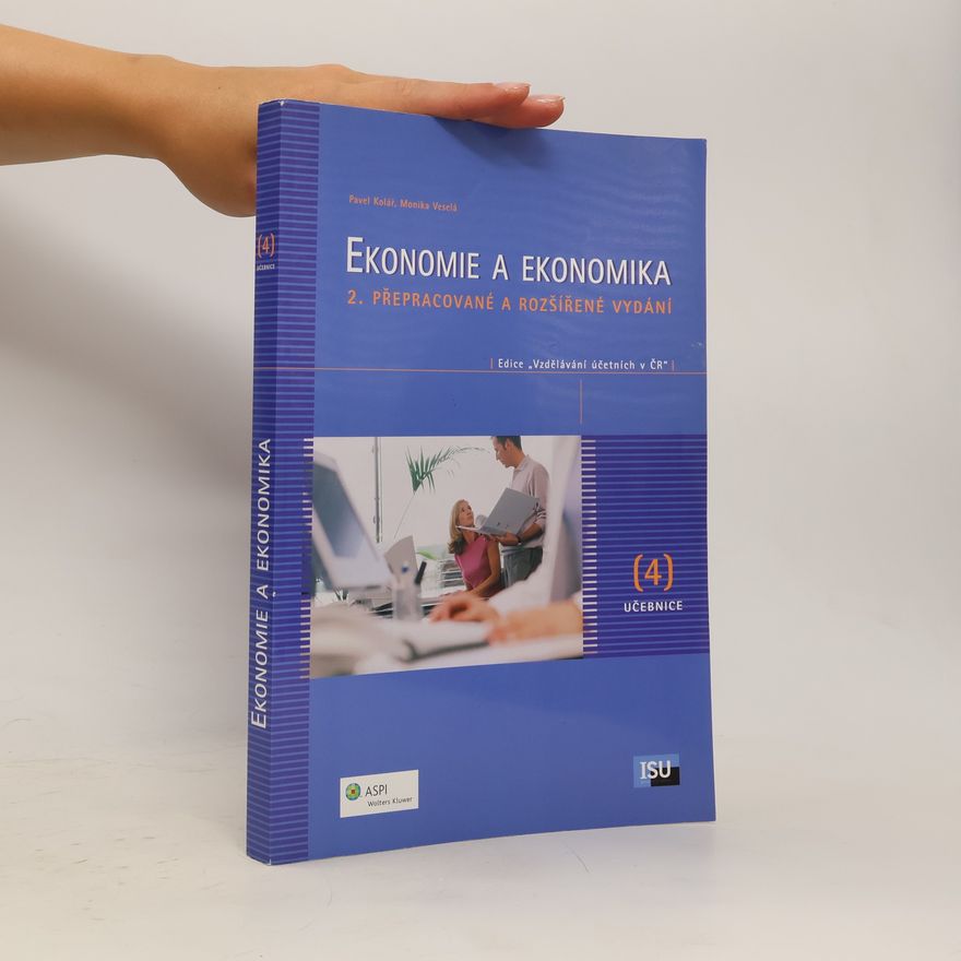 Pavel Kolář Ekonomie a ekonomika