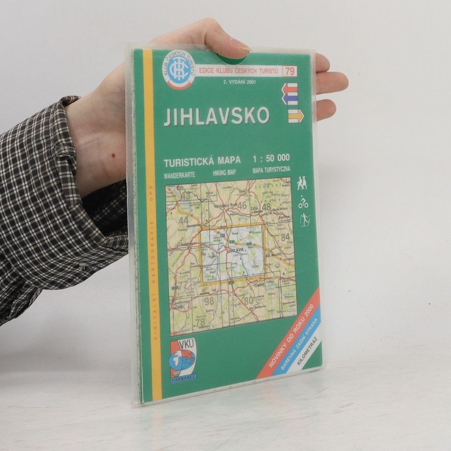 Kolektiv autorů Jihlavsko: turistická mapa 1:50 000