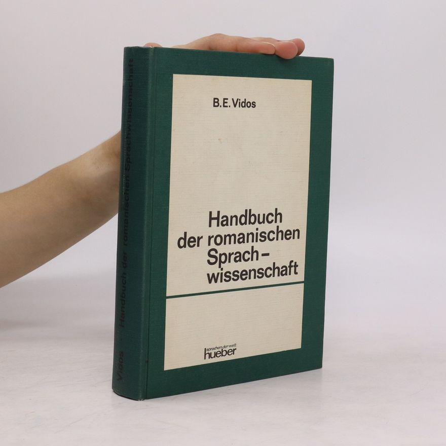 Benedictus Eleuthesius Vidos Handbuch der romanischen Sprachwissenschaft