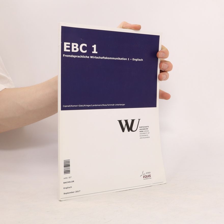 Various authors English Business Communication EBC 1. Coursebook
