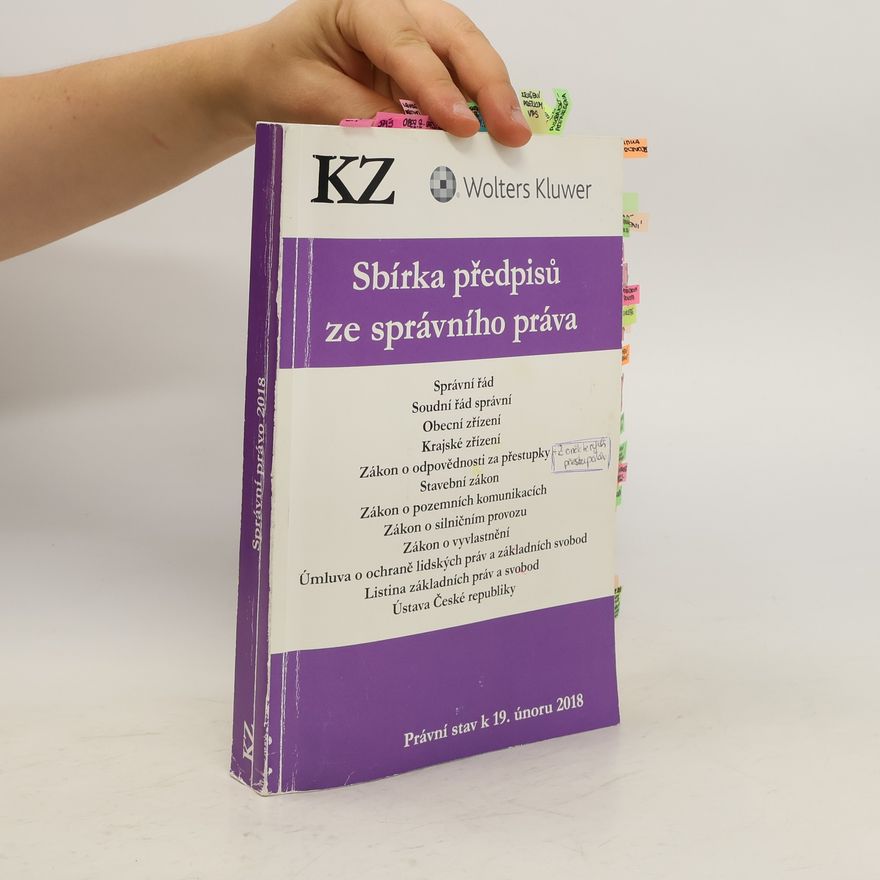 Kolektiv autorů Sbírka předpisů ze správního práva