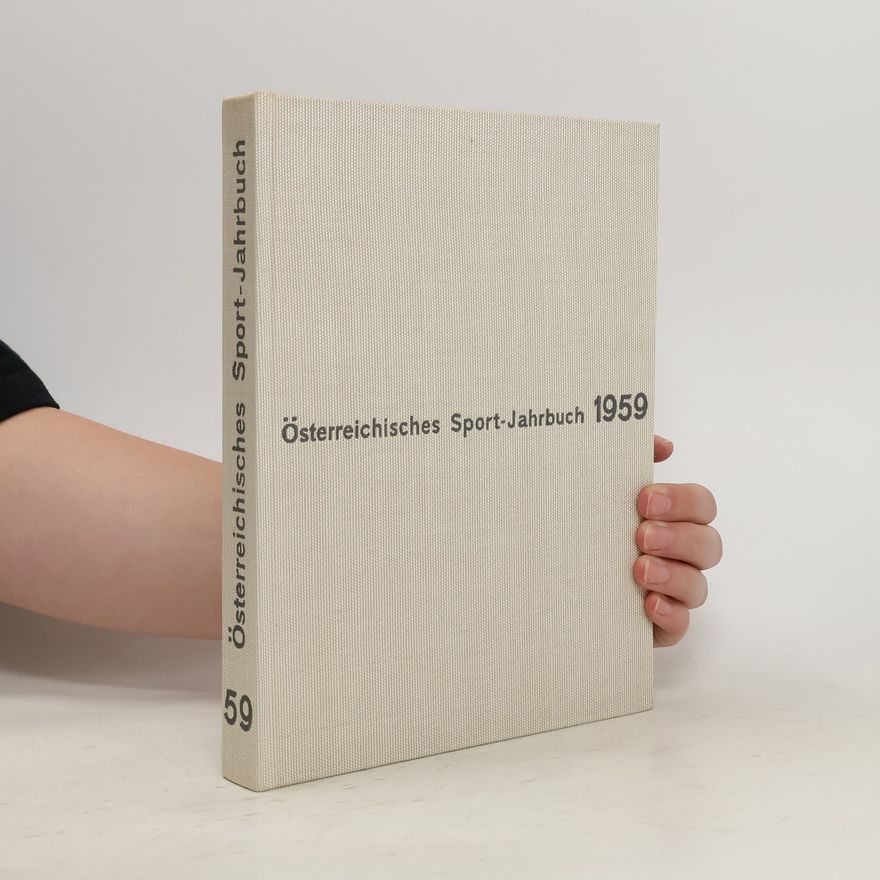 Autorenkollektiv Österreichisches Sport-Jahrbuch 1959