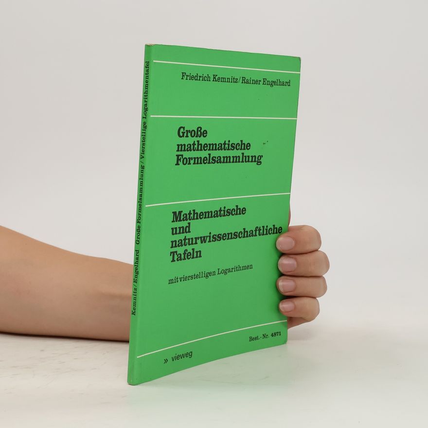 Friedrich Kemnitz Grosse mathematische Formelsammlung