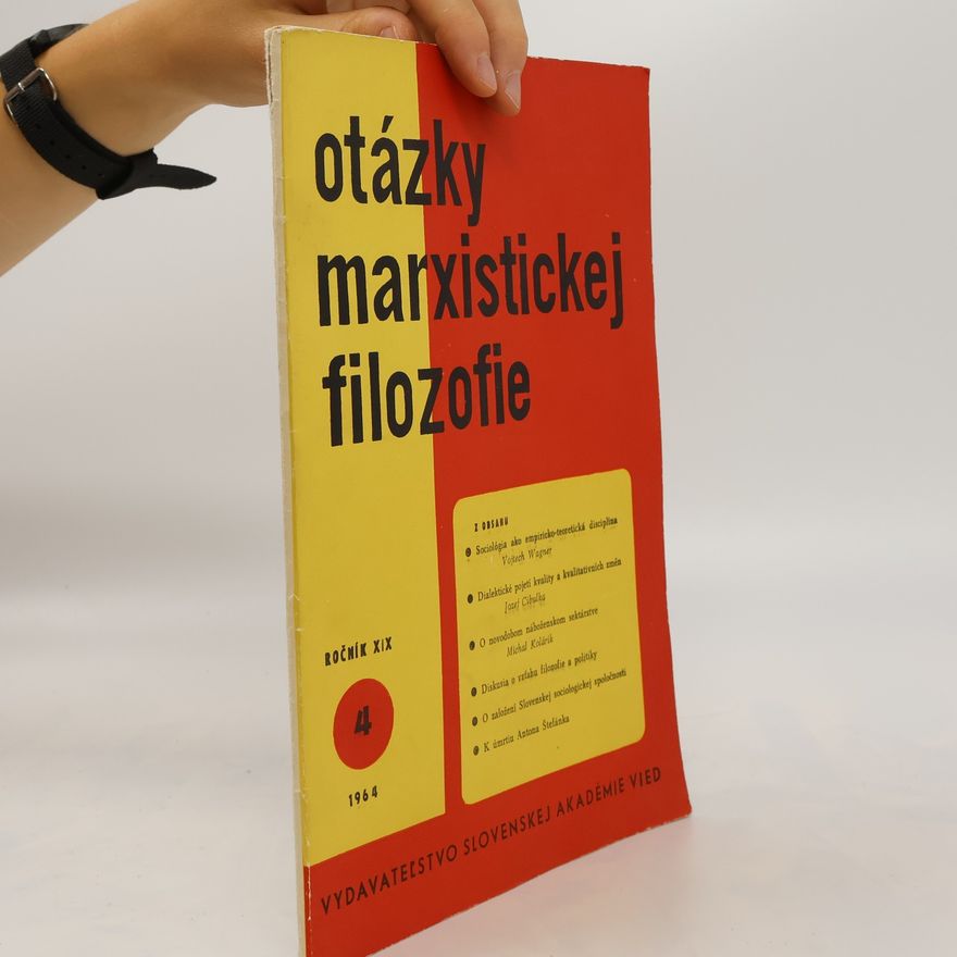 Kolektiv autorů Otázky marxistickej filozofie