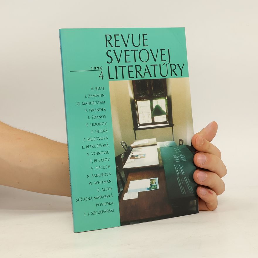 Various authors Revue Svetovej Literatúry 4/1996