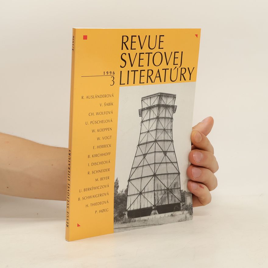 Various authors Revue svetovej literatúry 3/1996