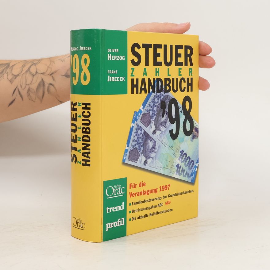 Franz Jirecek Steuer Zahler Handbuch '98
