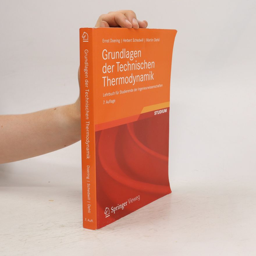 Ernst Doering Grundlagen der technischen Thermodynamik
