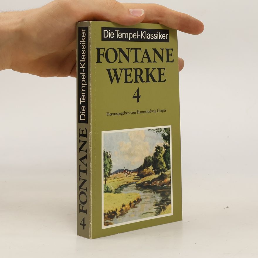 Theodor Fontane Fontane Werke 4