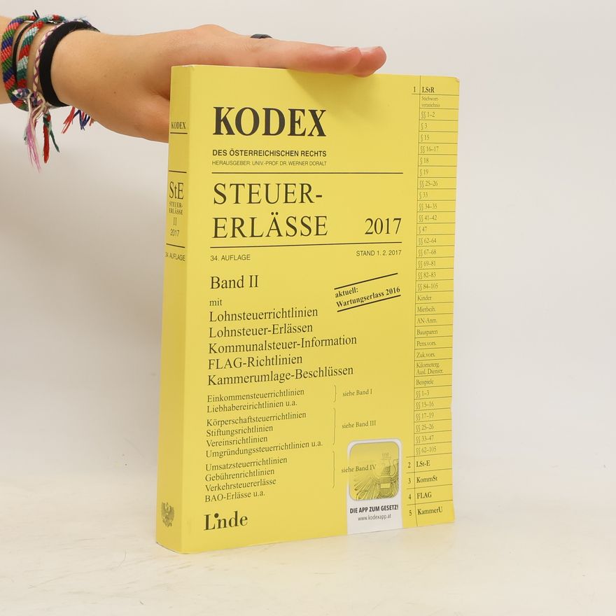Kolektiv autorů Steuer-Erlässe