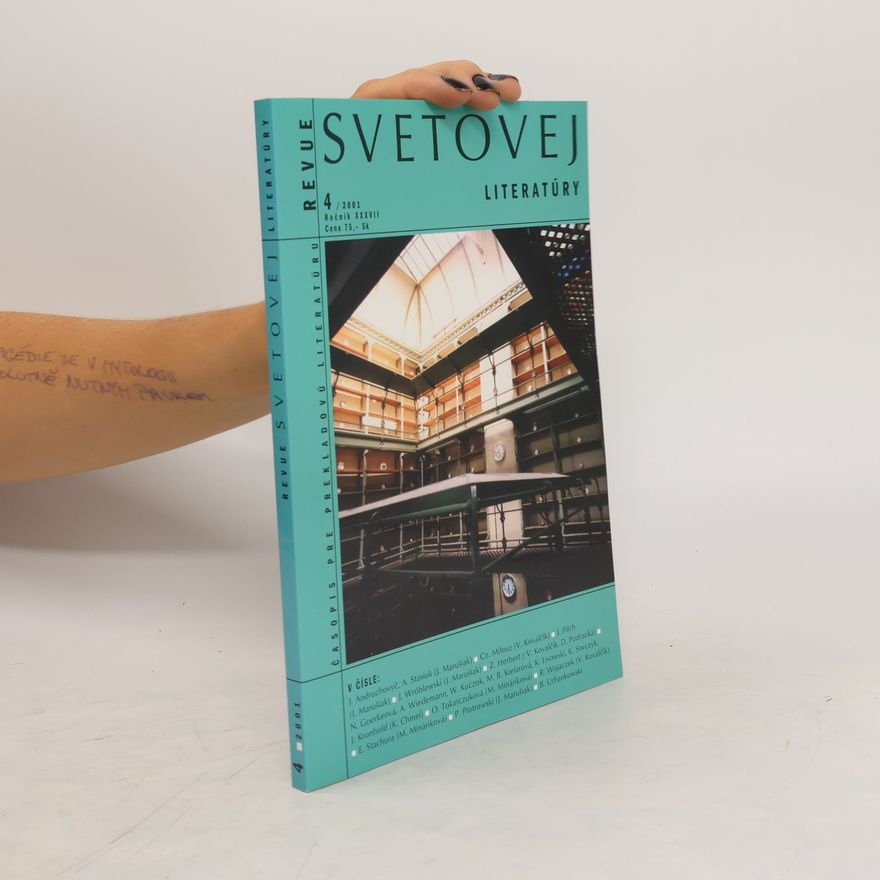 Various authors Revue svetovej literatúry 4/2001