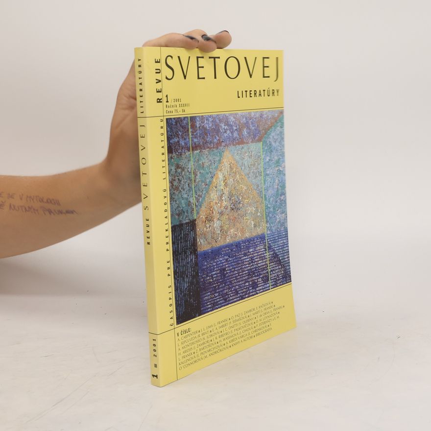 Various authors Revue svetovej literatúry 1/2001