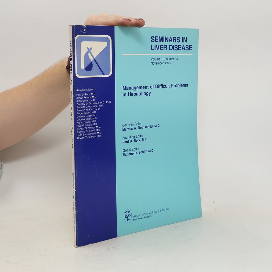 Kolektiv autorů Seminars in Liver Disease. Volume 13
