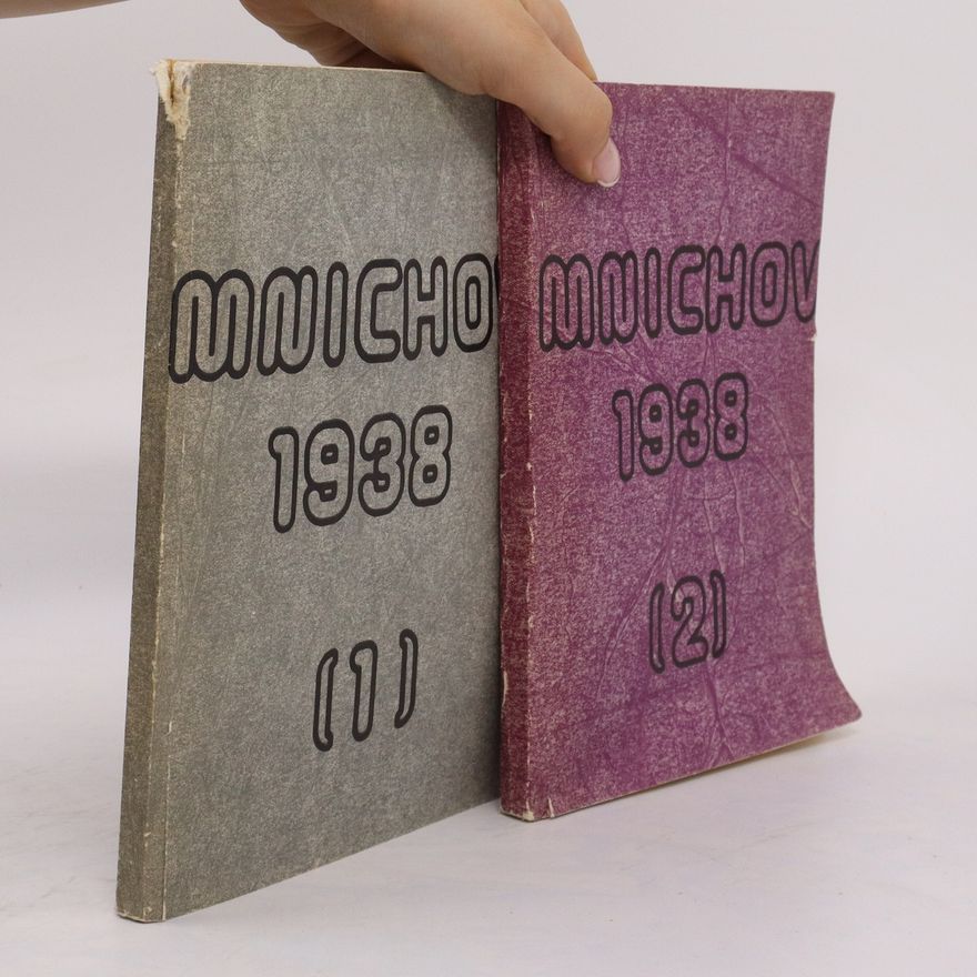 Kolektiv autorů Mnichov 1938 1-2