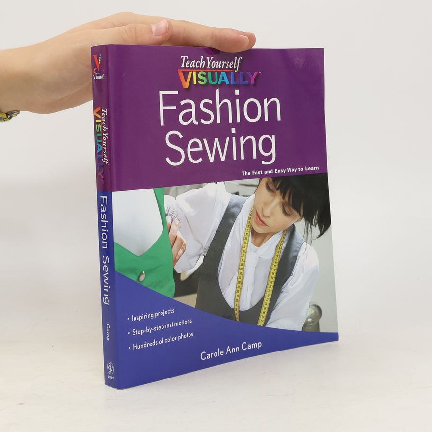 Carole Ann Camp Teach Yourself Visually Fashion Sewing