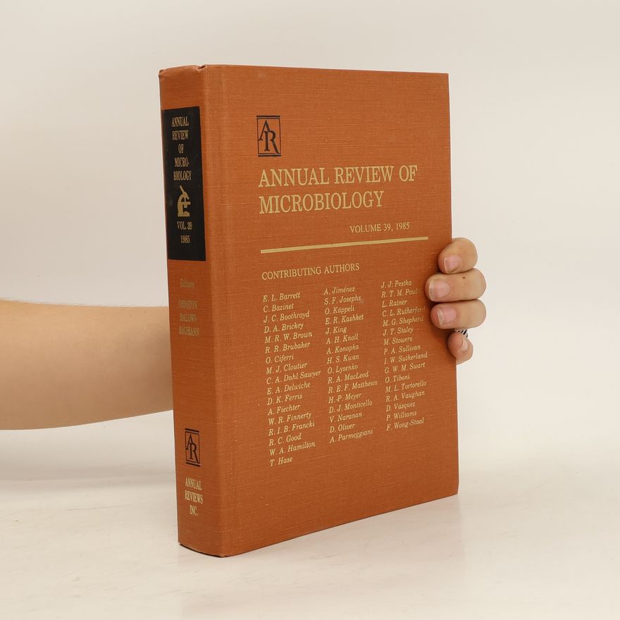 Kolektiv autorů Annual Review of Microbiology 39/1985