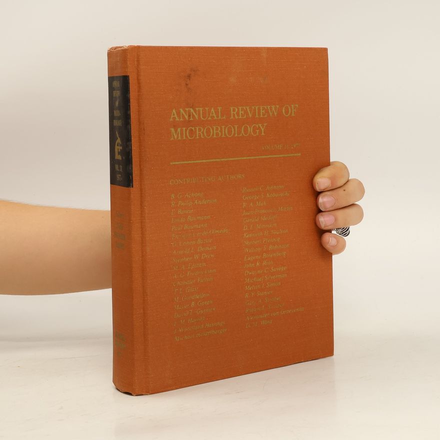 Kolektiv autorů Annual Review of Microbiology 31/1977