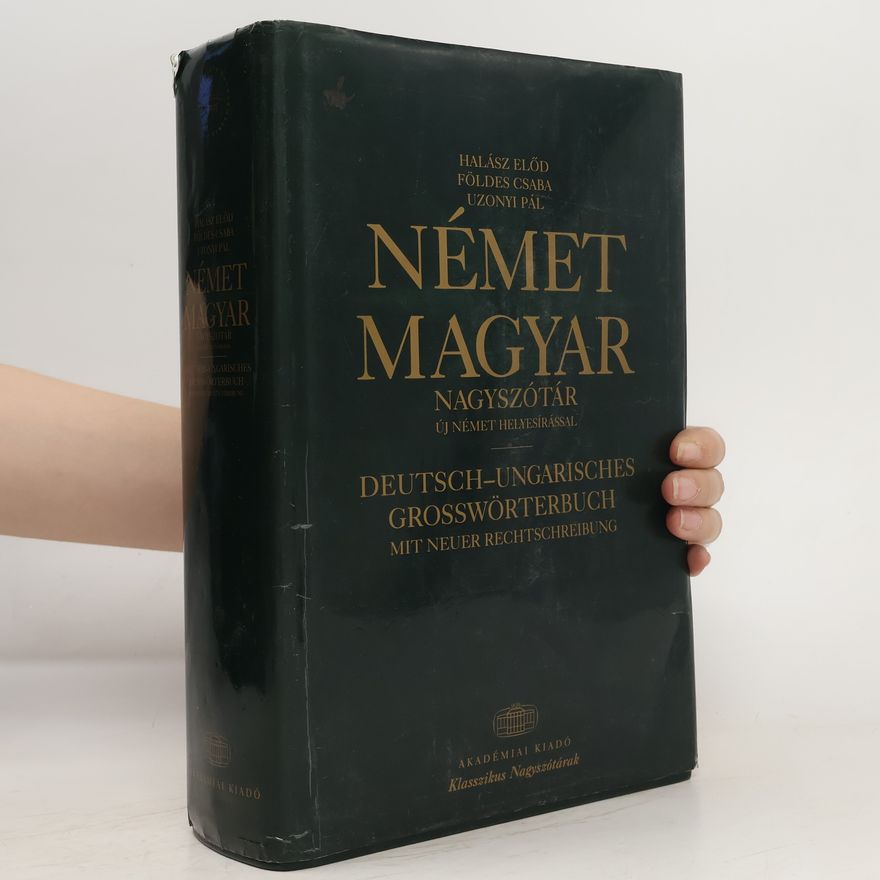 Előd Halász Német-magyar nagyszótár