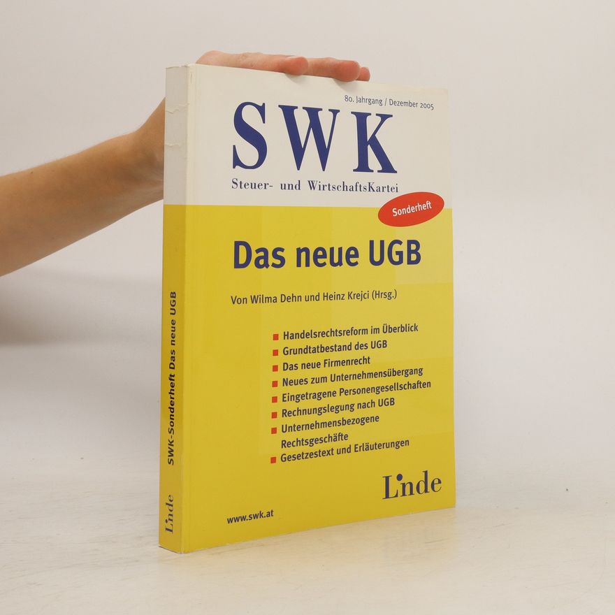 Wilma Dehn Das neue UGB
