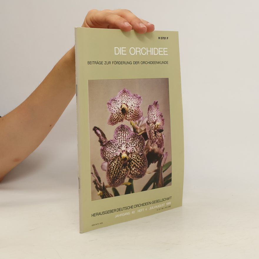 Autorenkollektiv Die Orchidee 7-8/1989