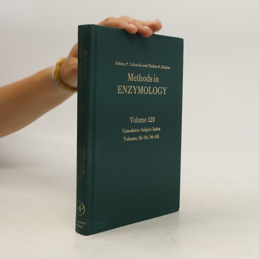 Nathan Oram Kaplan Methods in Enzymology. Volume 120