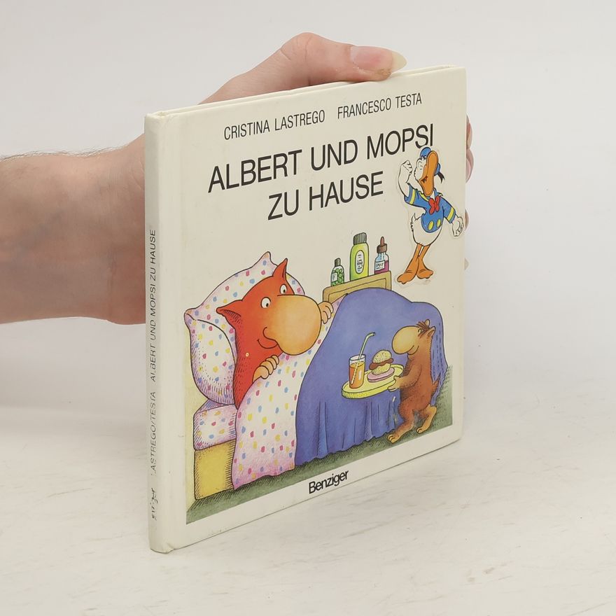 Cristina Lastrego Albert und Mopsi zu Hause
