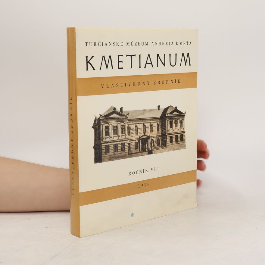Anna Palovčíková Kmetianum. Vlastivedný zborník