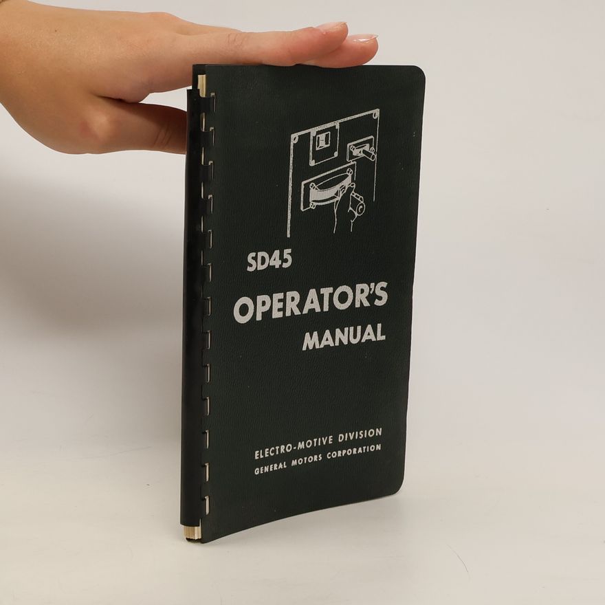 Autorenkollektiv SD45 Operator's Manual