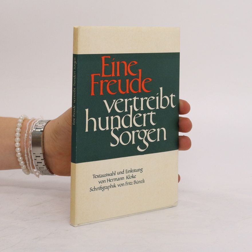 Various authors Eine Freude vertreibt hundert Sorgen