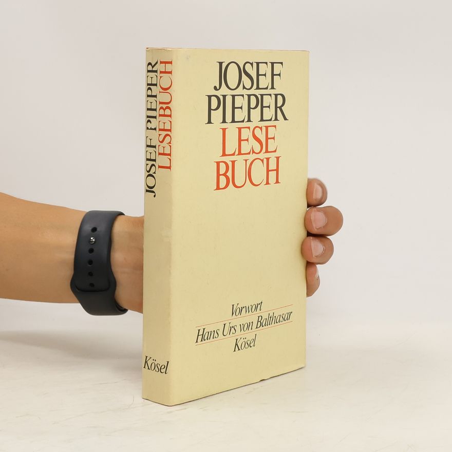 Josef Pieper Lesebuch