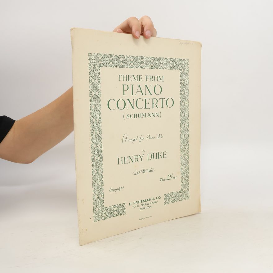 Henry Duke Theme From Piano Concerto (Schumann)