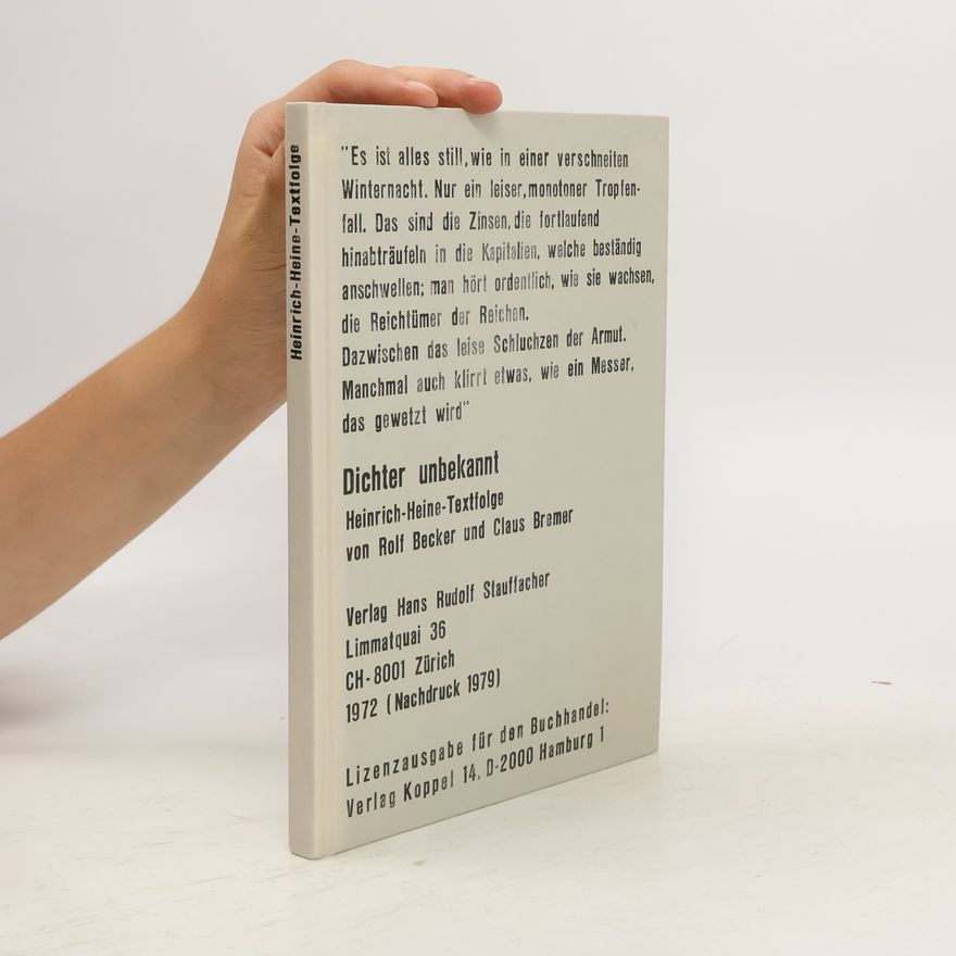 Heinrich Heine Textfolge