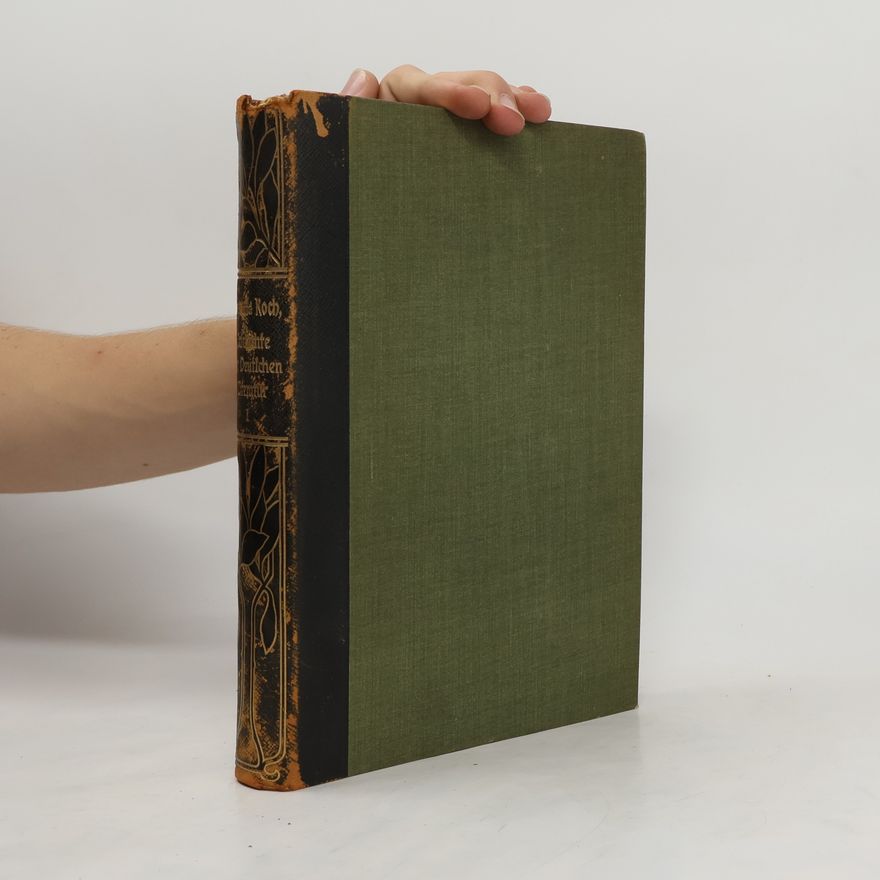 Various authors Geschichte der Deutschen Literatur, Erster Band