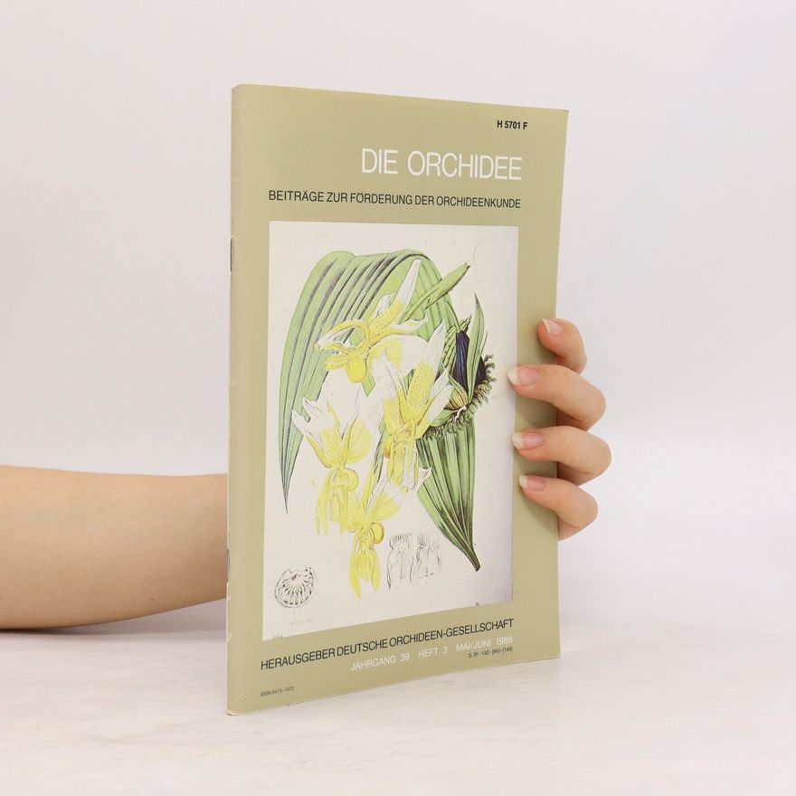 Autorenkollektiv Die Orchidee 5-6/1988