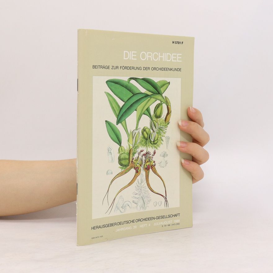 Autorenkollektiv Die Orchidee 7-8/1988