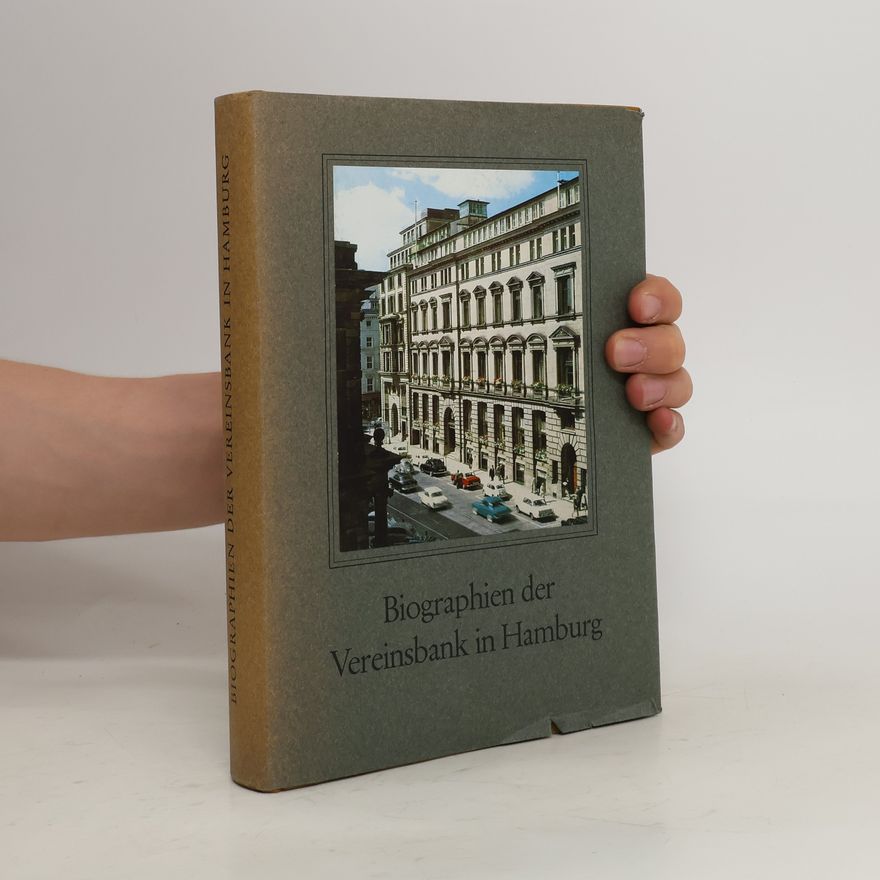 Walther Matthies Biographien der Vereinsbank in Hamburg