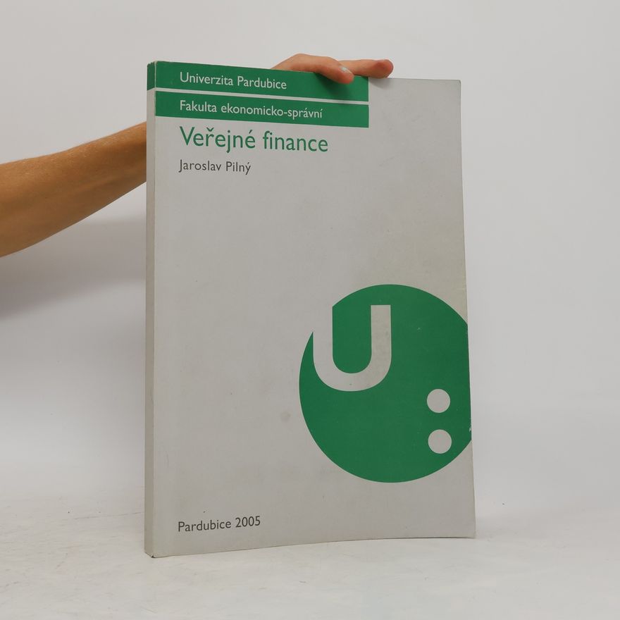 Jaroslav Pilný Veřejné finance