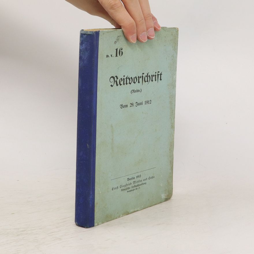 Collectif d'auteurs Reitvorschrift