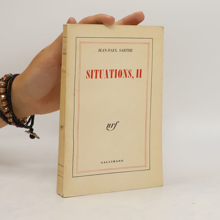 Jean-Paul Sartre Situations, II