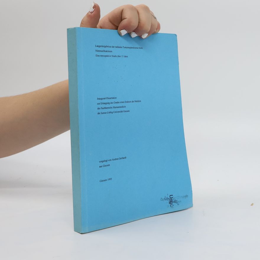 Andrea Gerhardt Inaugural-Dissertation zur Erlangung des Grades eines Doktors der Medizin des Fachbereichts Hummanmedizin