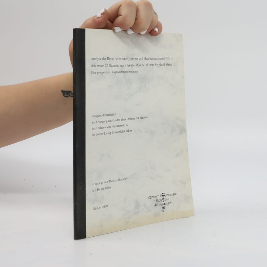 Thomas Borschitz Inaugural-Dissertation zur Erlangung des Grades eines Doktors der Medizin