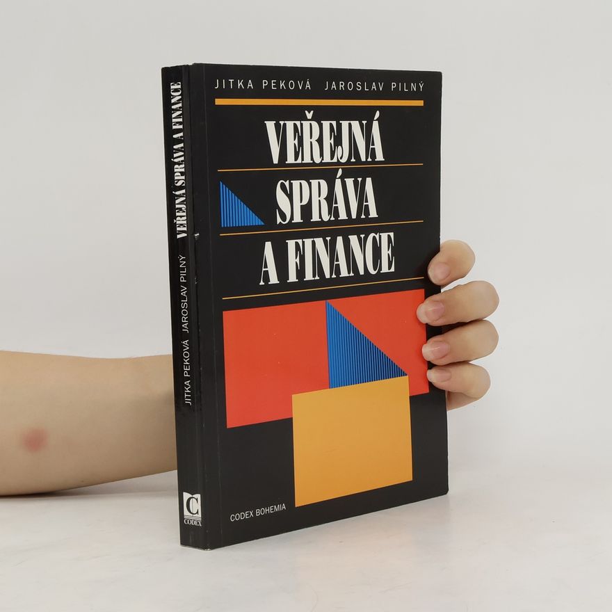 Jaroslav Pilný Veřejná správa a finance