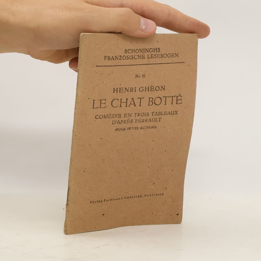 Henri Ghéon Le chat botté