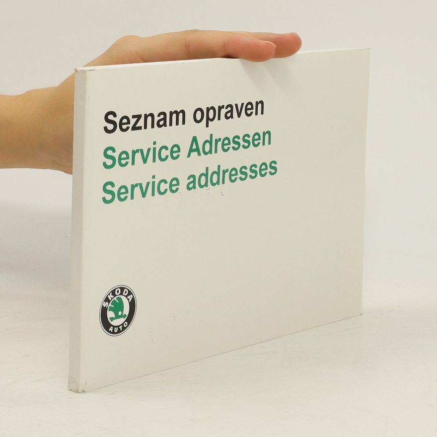 Autorenkollektiv Seznam opraven. Service Adressen. Service addresses