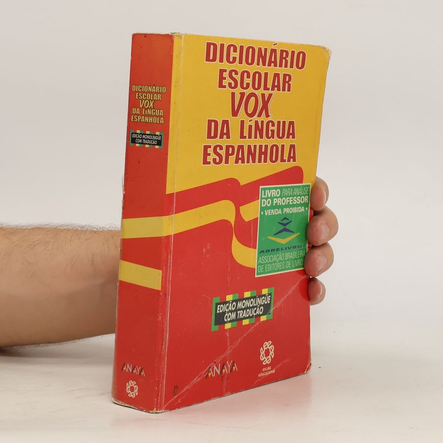 Various authors Dicionário escolar vox da língua espanhola