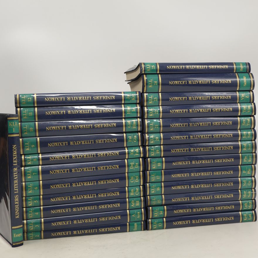 Various authors Kindlers Literatur Lexikon 1-25