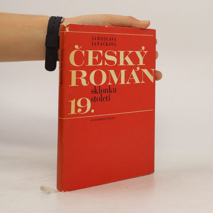 Jana Janáčková Český román sklonku 19. stoleti