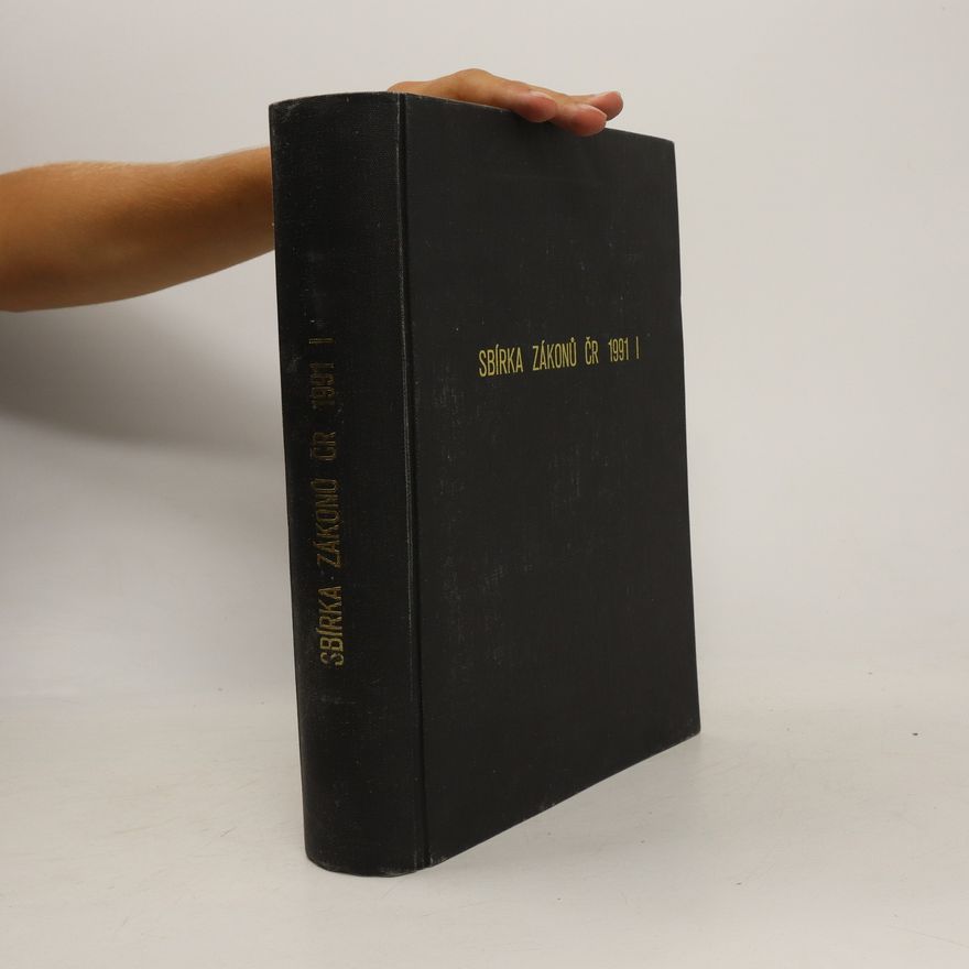 Kolektiv autorů Sbírka zákonů ČR 1991 I.